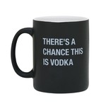 About Face Designs Chance of Vodka Mug