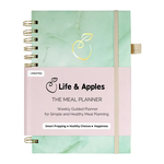 Life & Apples Meal Planner, Green