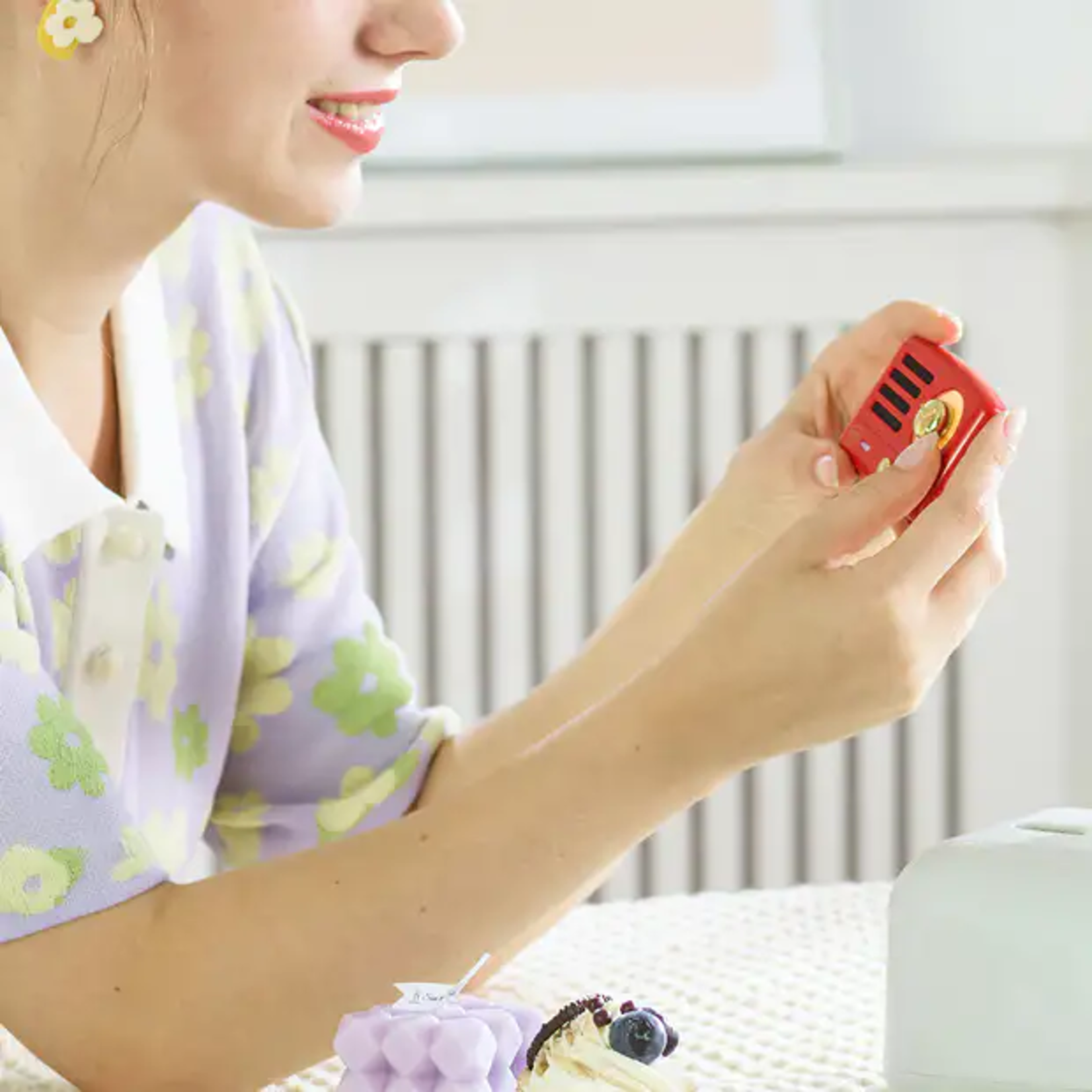 Muzen Muzen Sticker, Red
