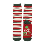 LazyOne Naughty/Nice Elf Socks