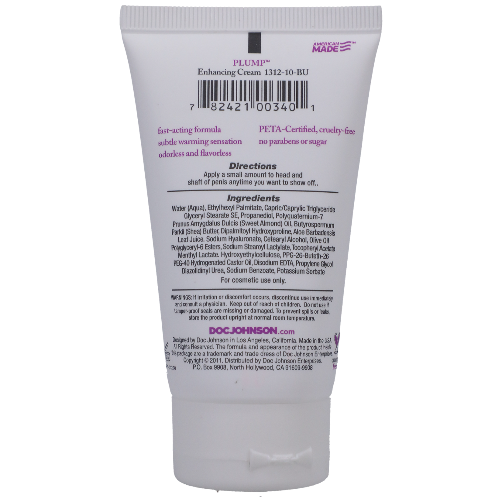 INTIMATE EARTH PLUMP ENHANCING CREAM FOR MEN
