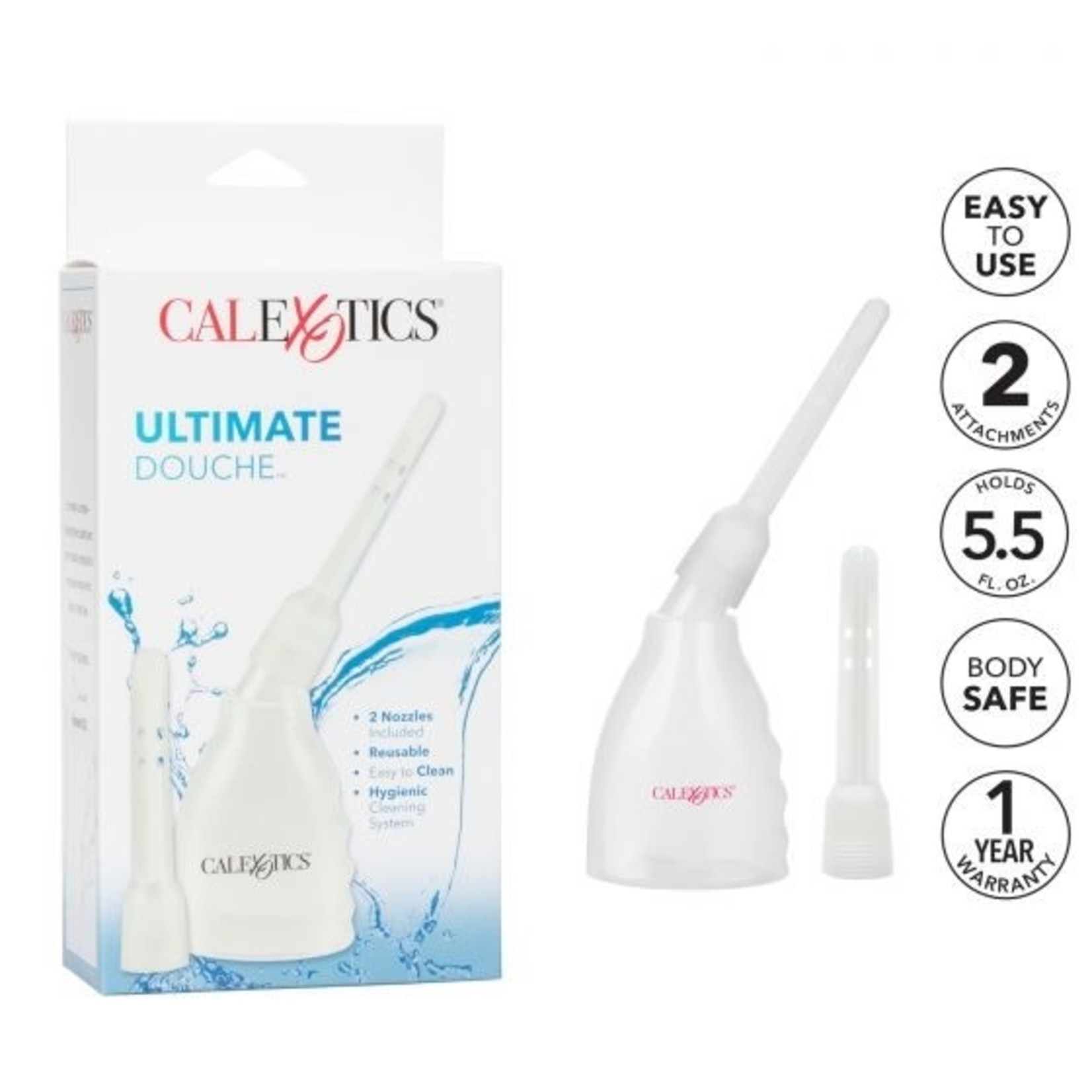 CALEXOTICS ULTIMATE DOUCHE - CLEAR