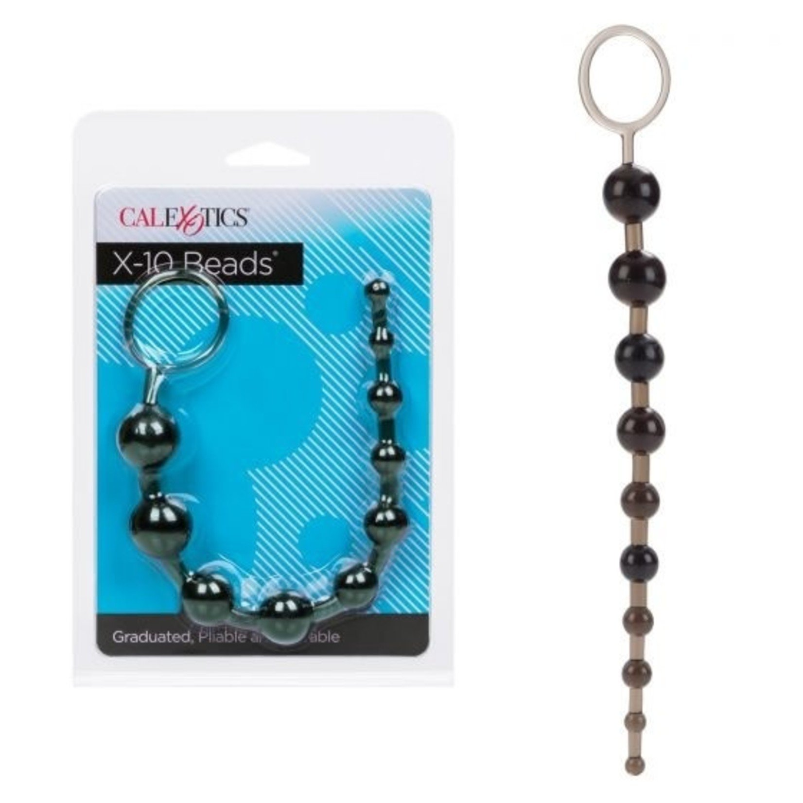 CALEXOTICS X-10 BEADS - BLACK