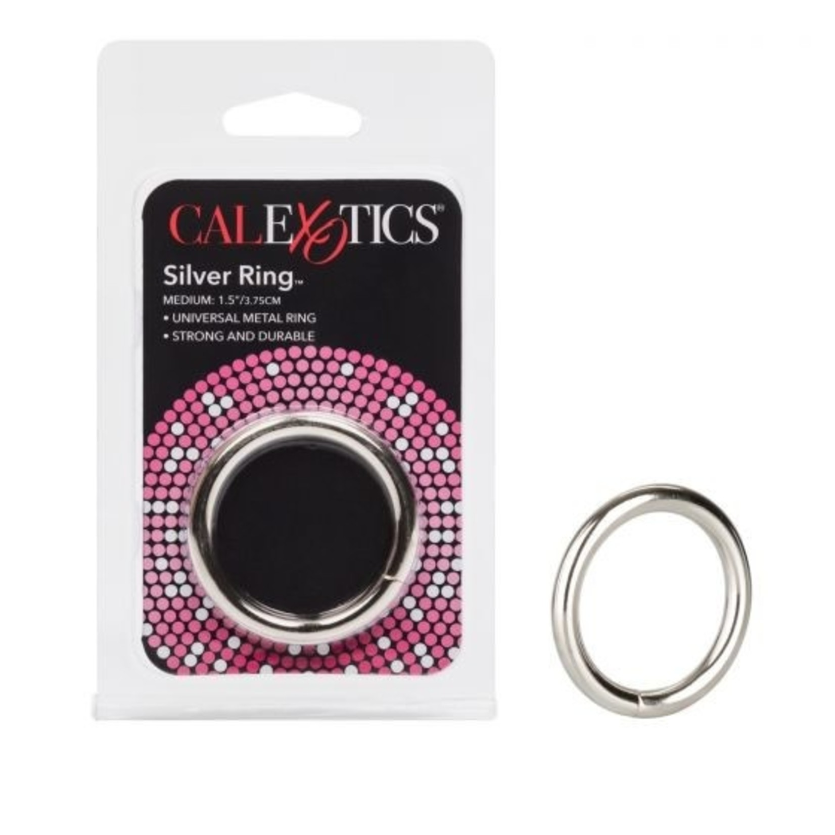 CALEXOTICS CALEXOTICS SILVER RING MEDIUM