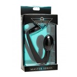 MASTER SERIES MASTER SERIES PROSTATIC PLAY PLUG EXPLORER SILICONE COCK RING AND PROSTATE PLUG