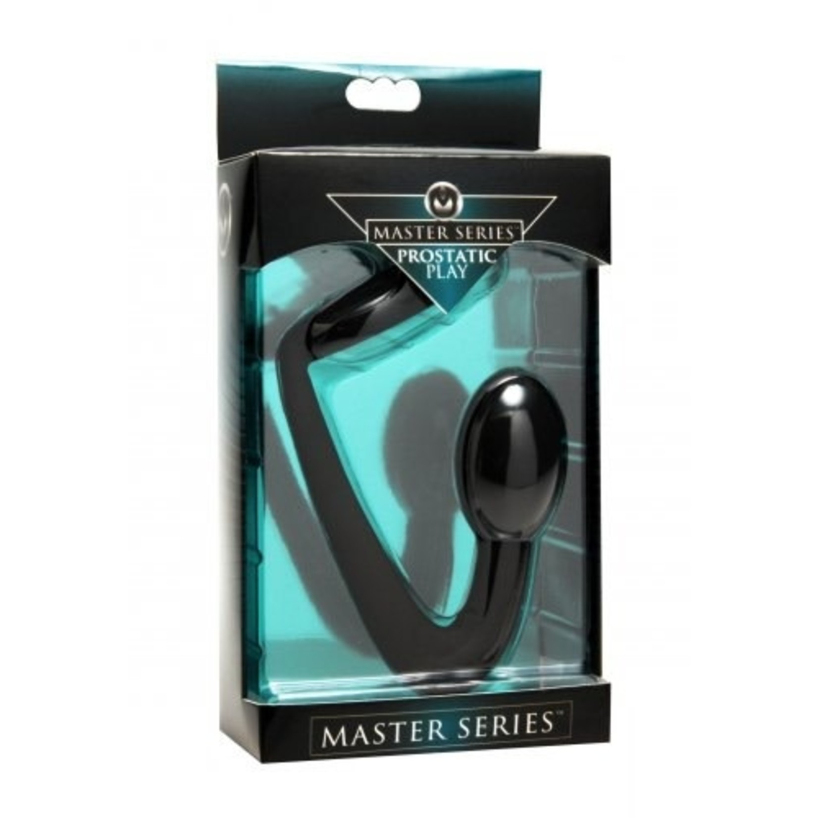 MASTER SERIES MASTER SERIES PROSTATIC PLAY PLUG EXPLORER SILICONE COCK RING AND PROSTATE PLUG