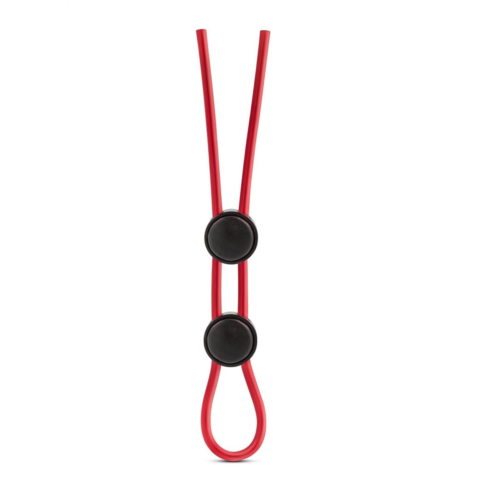BLUSH BLUSH - STAY HARD - SILICONE DOUBLE LOOP COCK RING - RED