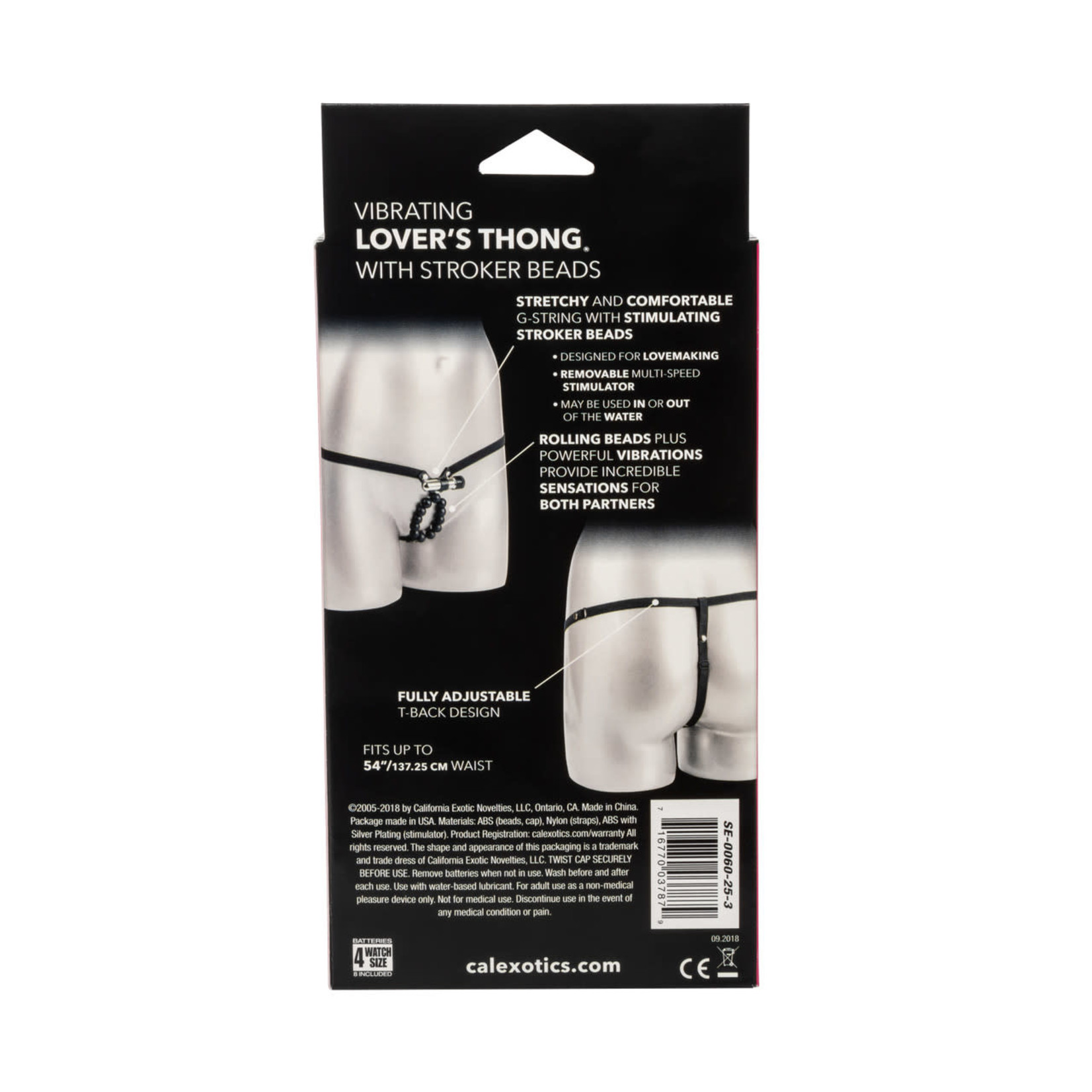 VIBRATING LOVERS THONG