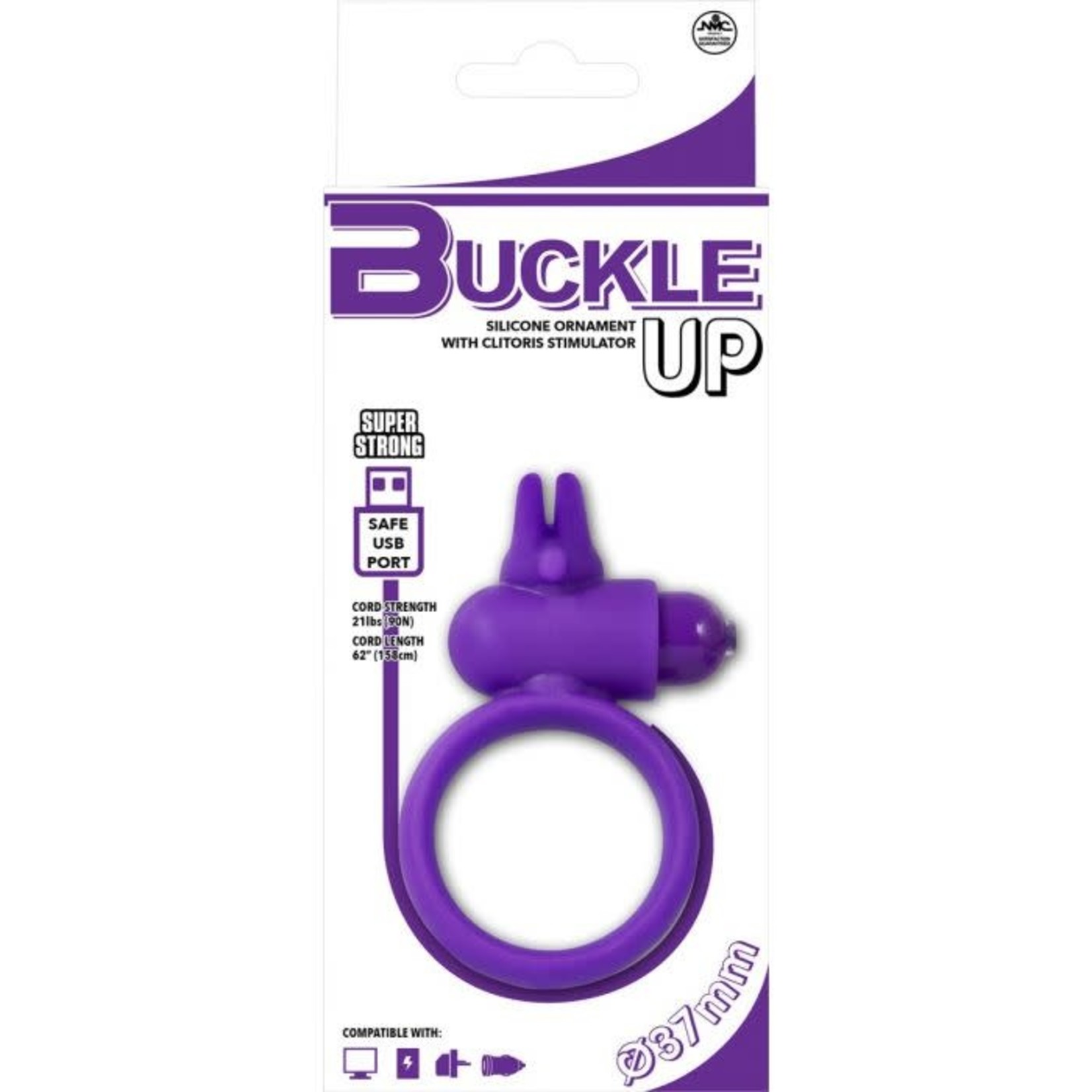 BUCKLE UP SILICONE CLIT STIM R