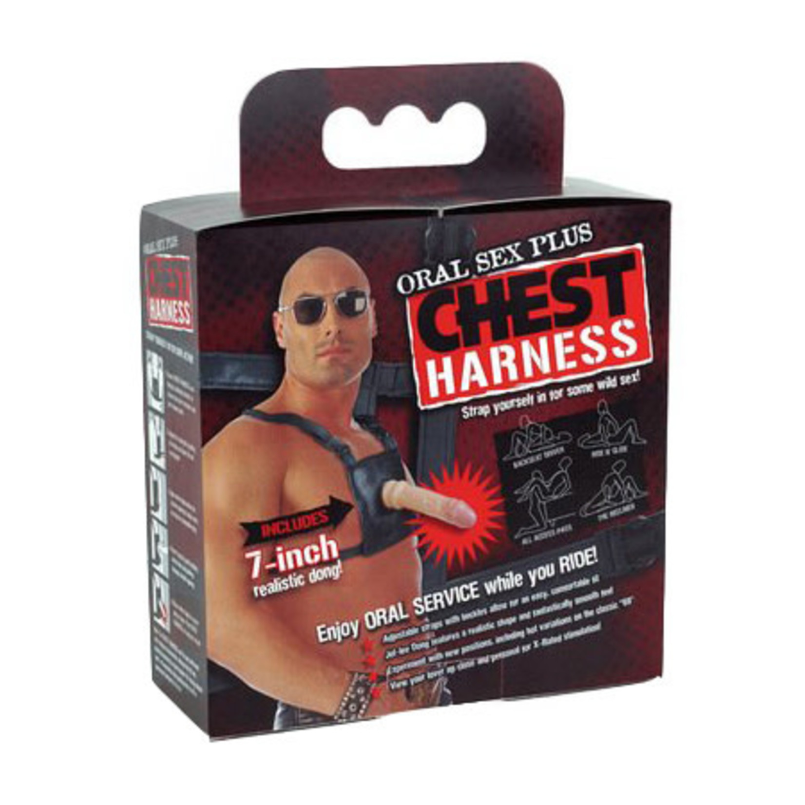 ORAL SEX PLUS CHEST HARNESS