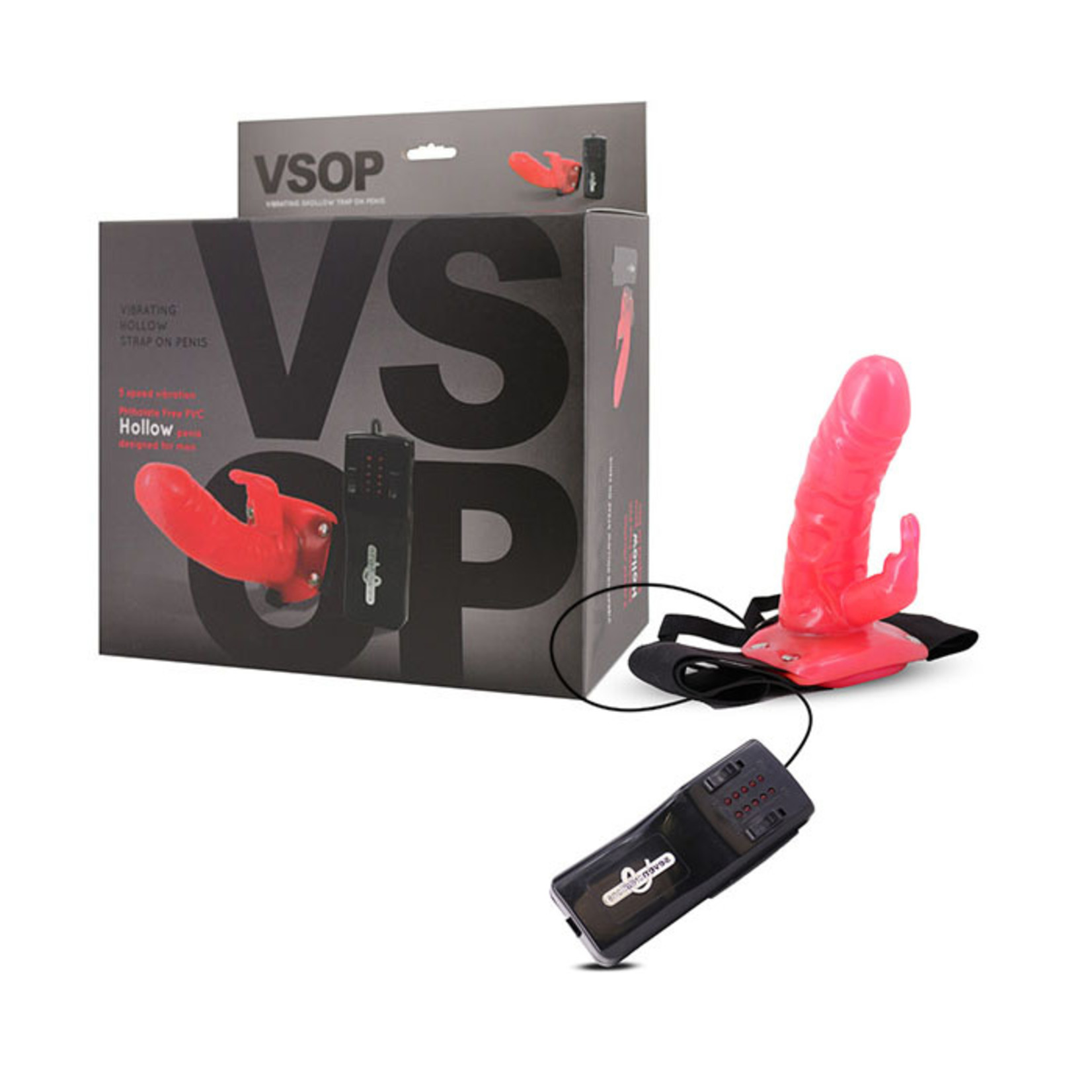 VSOP VIBRATING HOLLOW STRAP ON