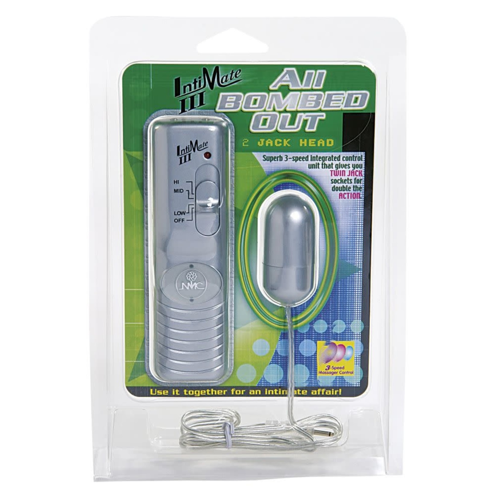 NMC ALL BOMBED OUT - BULLET VIBRATOR WITH REMOTE