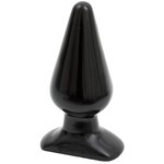 DOC JOHNSON CLASSIC BUTT PLUG SMOOTH LARGE BLACK