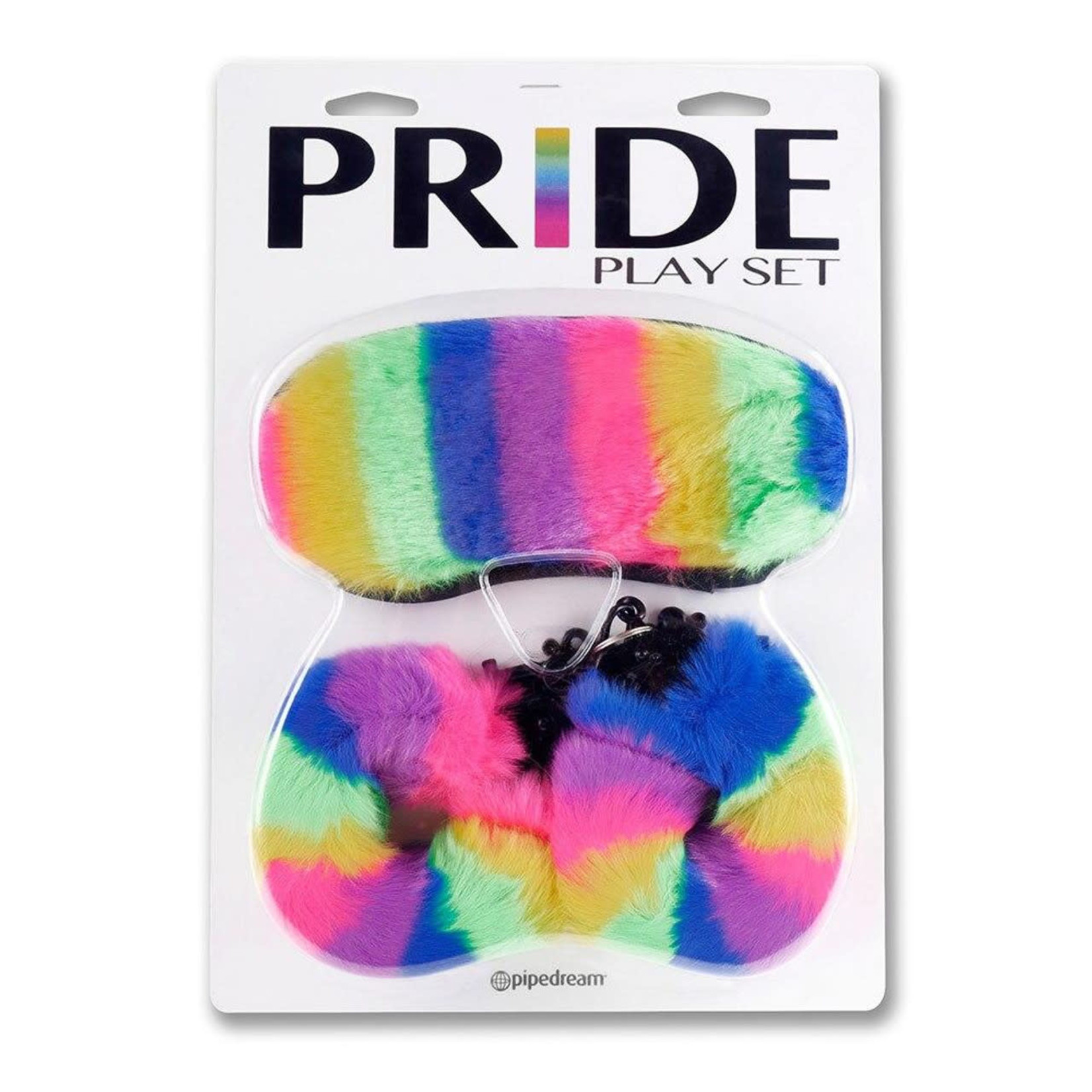 PRIDE PLAY SET CUFF AND MASK