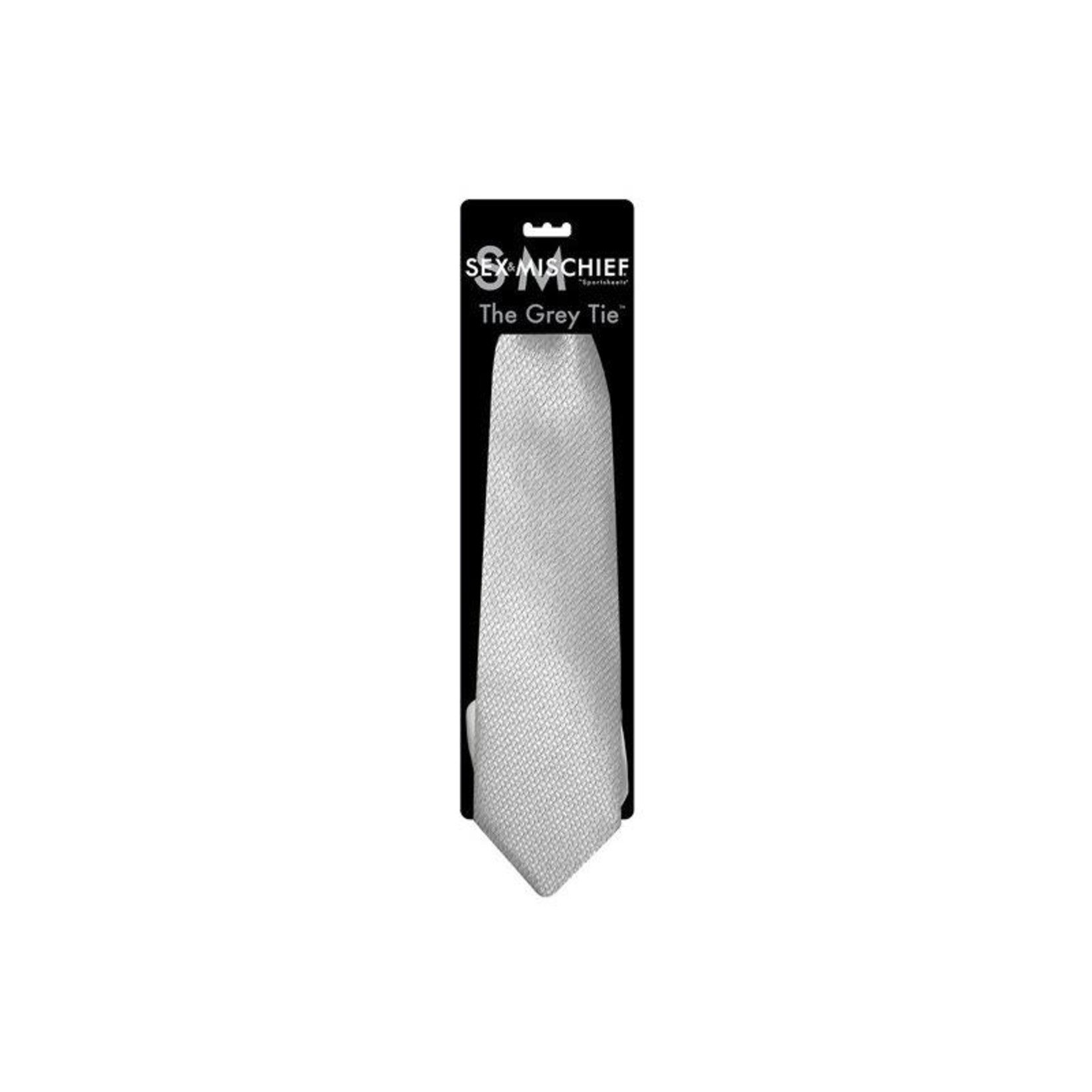 SEX & MISCHIEF SEX & MISCHIEF GRAY TIE