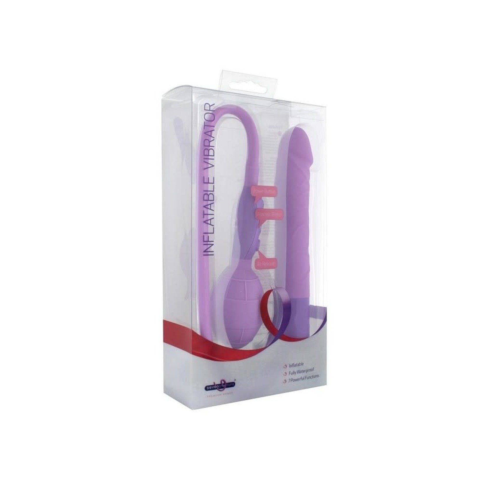 INFLATABLE VIBRATOR 7 FUNCTION