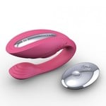 TRACY'S DOG TRACY'S DOG - COUPLE VIBRATOR NINA VIBE ROSE RED