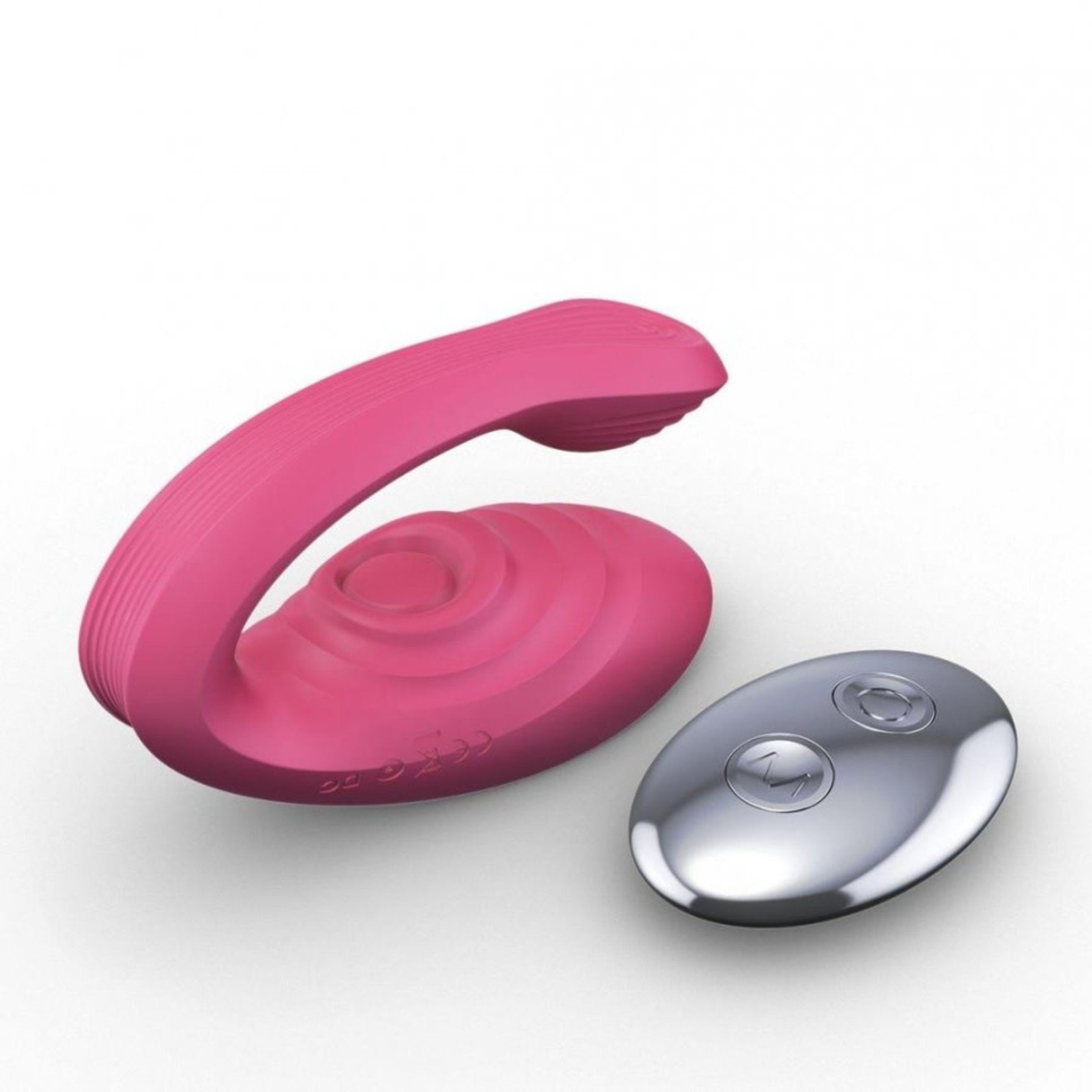 TRACY'S DOG TRACY'S DOG - COUPLE VIBRATOR NINA VIBE ROSE RED