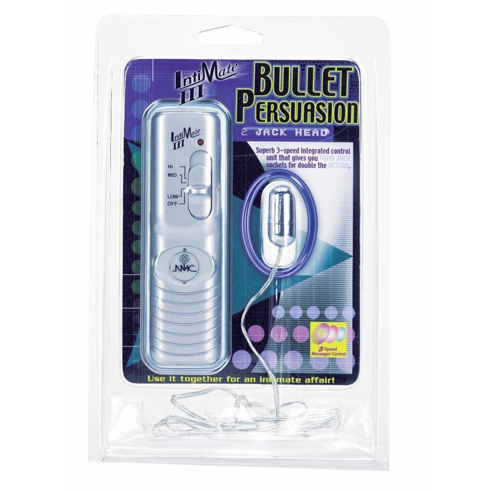 NMC BULLET PERSUASION - BULLET VIBRATOR WITH REMOTE