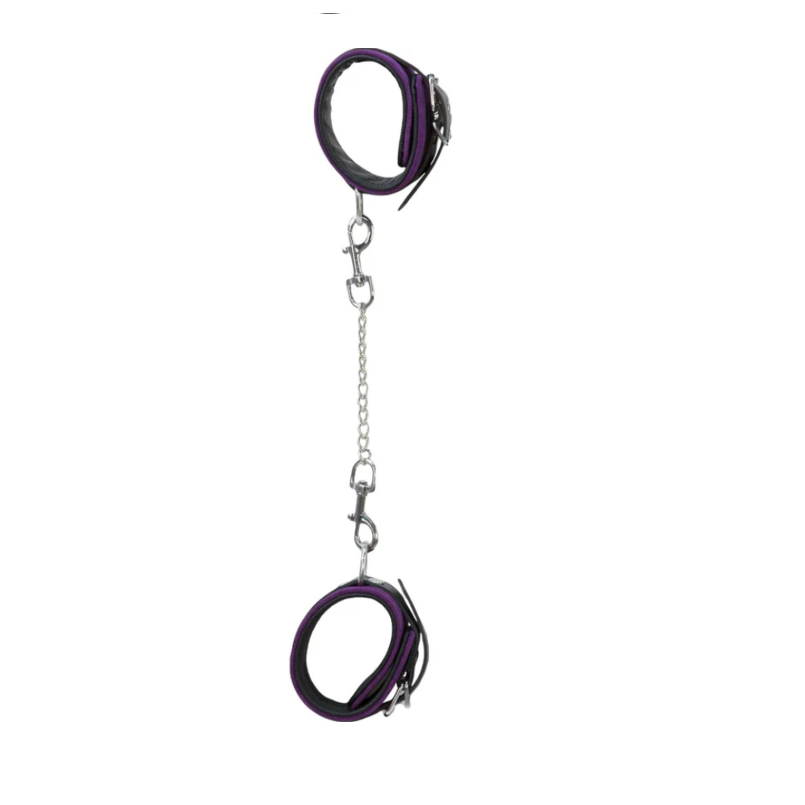 PUNISHMENT PURPLE SUEDE CUFFS