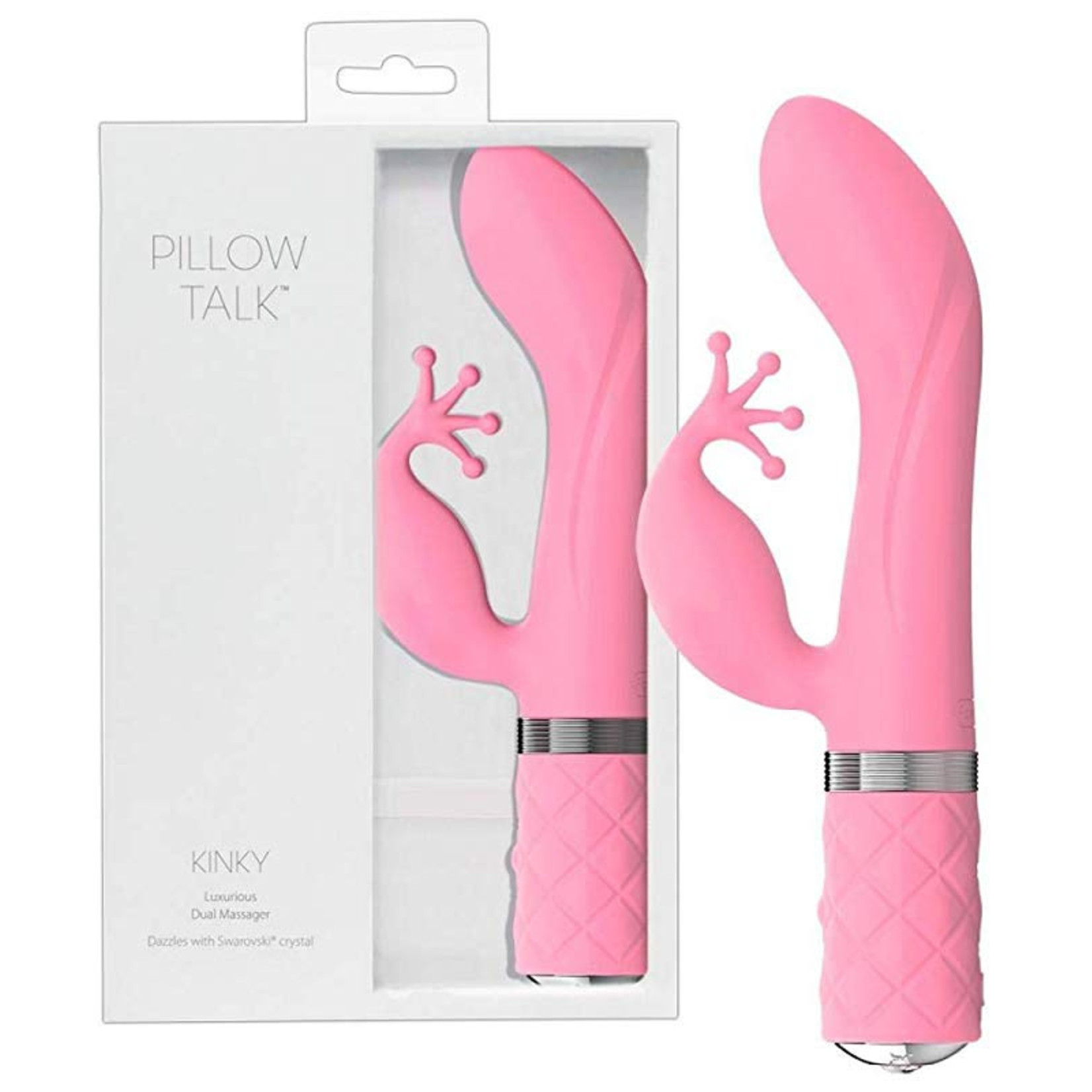 PILLOW TALK KINKY - DUAL MASSAGER - PINK