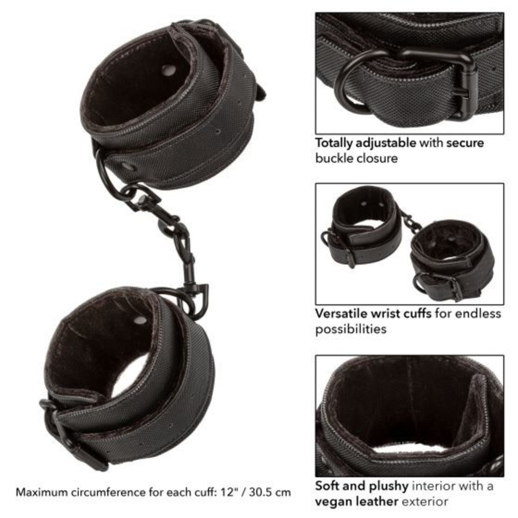 CALEXOTICS BOUNDLESS WRIST CUFFS