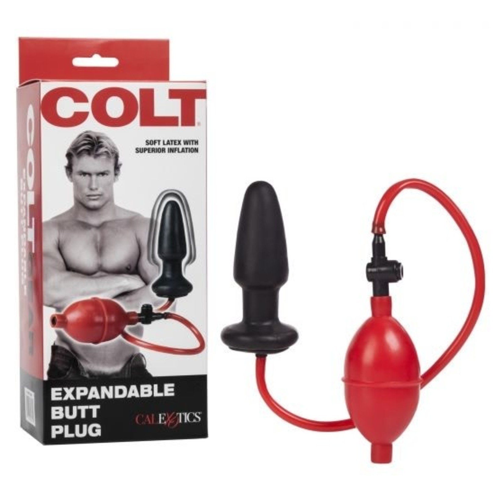 COLT COLT EXPANDABLE BUTT PLUG - BLACK