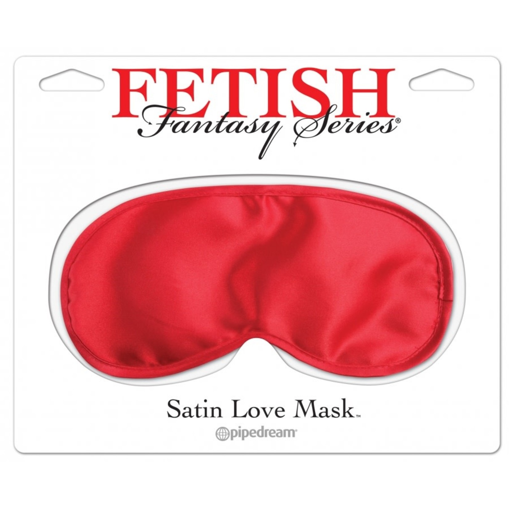 FETISH FANTASY FETISH FANTASY SATIN LOVE MASK RED