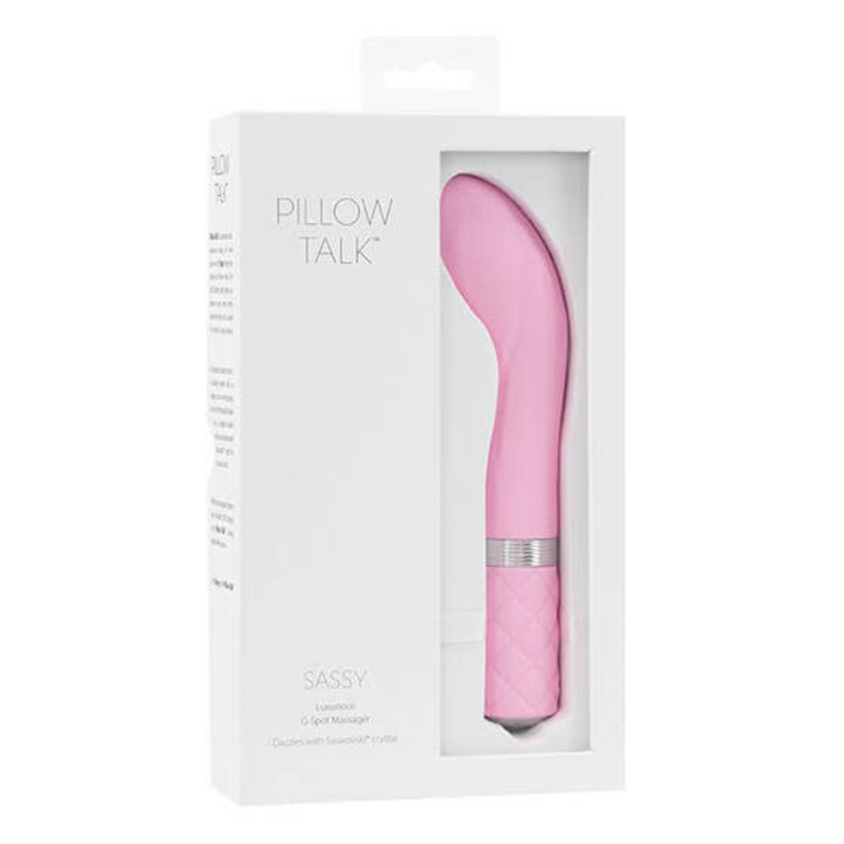 PILLOW TALK SASSY G-SPOT SWAROVSKI PINK