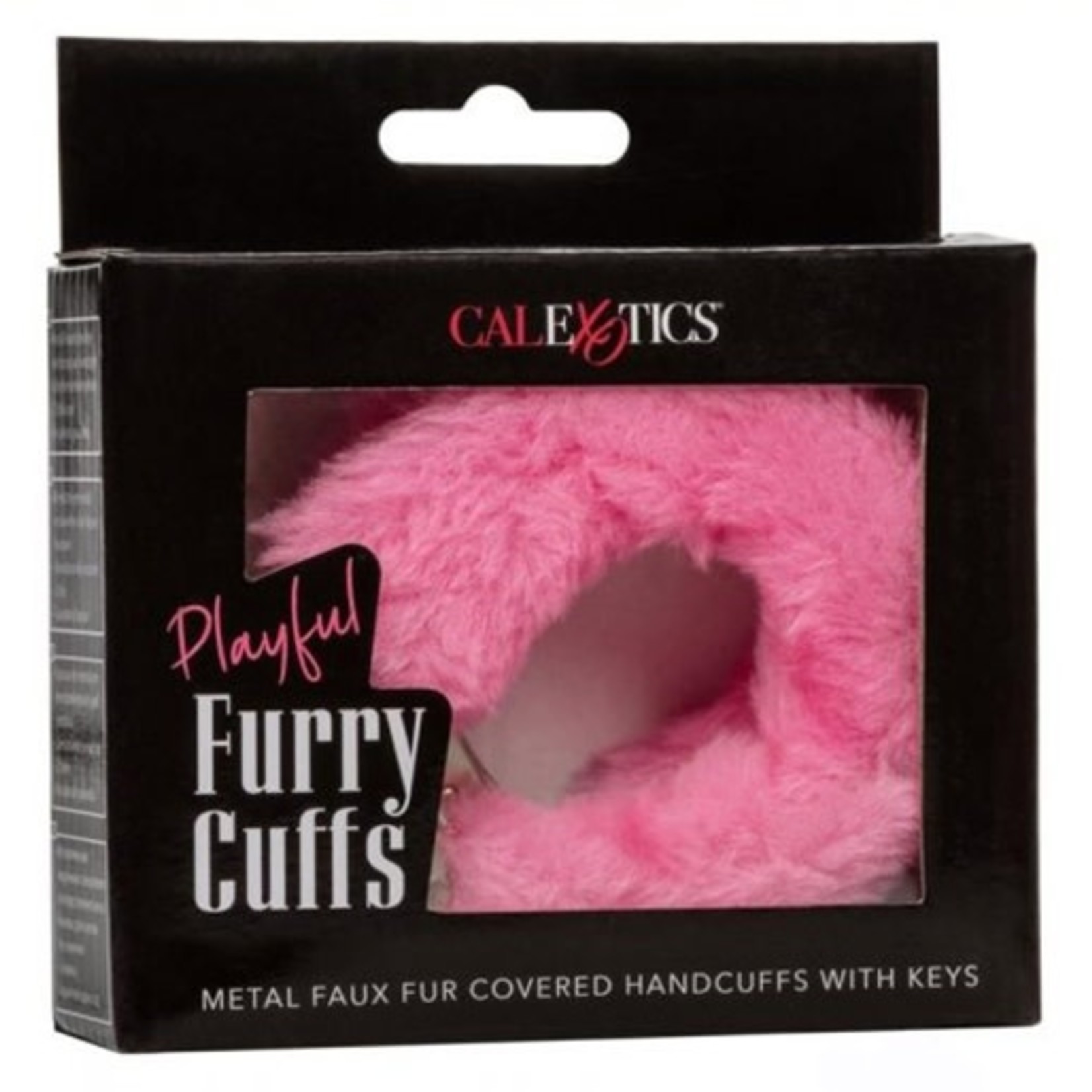 CALEXOTICS PLAYFUL FURRY CUFFS - PINK