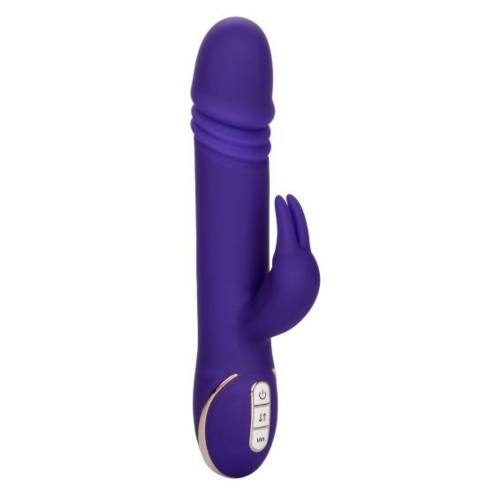 CALEXOTICS JACK RABBIT SIGNATURE SILICONE THRUSTING RABBIT PURPLE