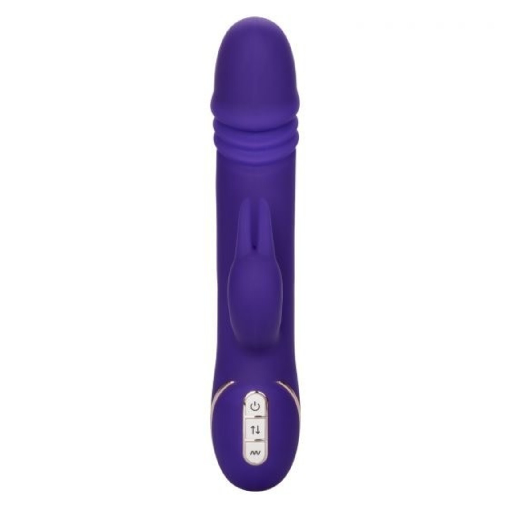 CALEXOTICS JACK RABBIT SIGNATURE SILICONE THRUSTING RABBIT PURPLE