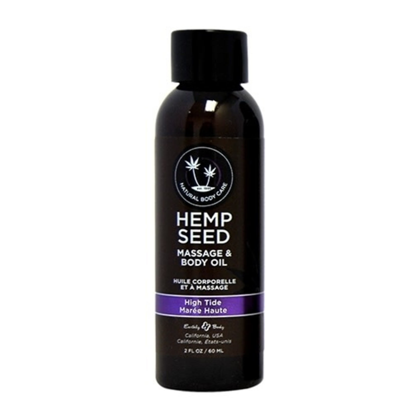 EARTHLY BODY EARTHLY BODY - HEMP SEED MASSAGE OIL 2OZ. HIGH TIDE (04526)