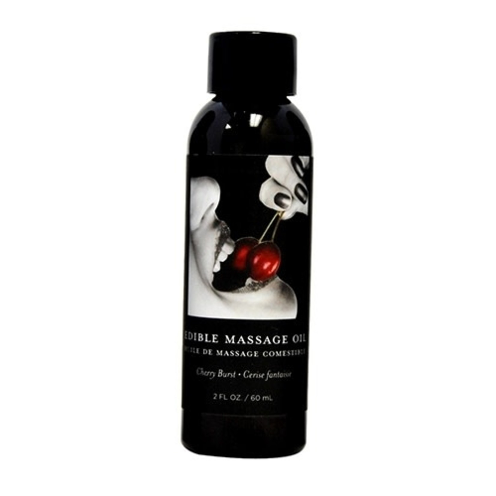 EARTHLY BODY EARTHLY BODY - EDIBLE MASSAGE OIL 2OZ. CHERRY (04373)