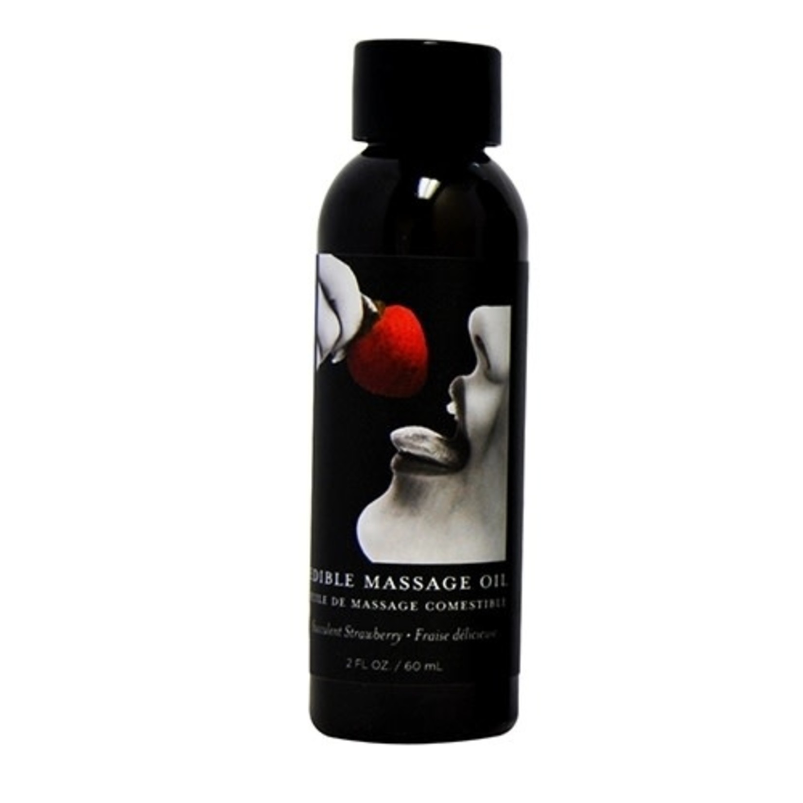 EARTHLY BODY EARTHLY BODY - EDIBLE MASSAGE OIL 2OZ. STRAWBERRY (04397)