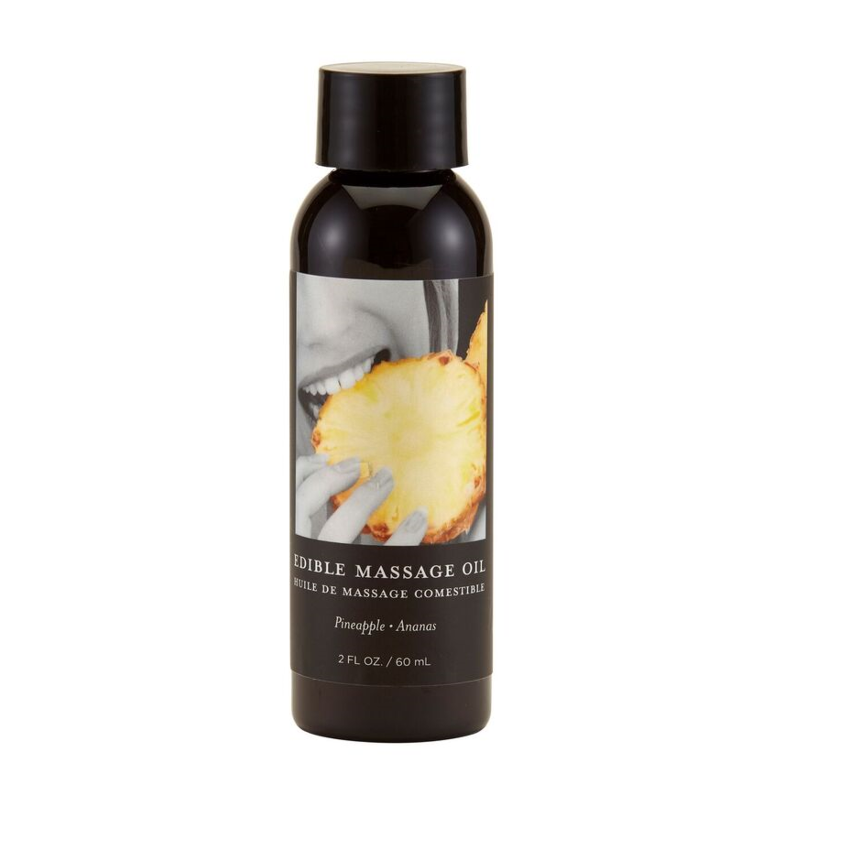 EARTHLY BODY EARTHLY BODY - EDIBLE MASSAGE OIL 2OZ. PINEAPPLE (24684)