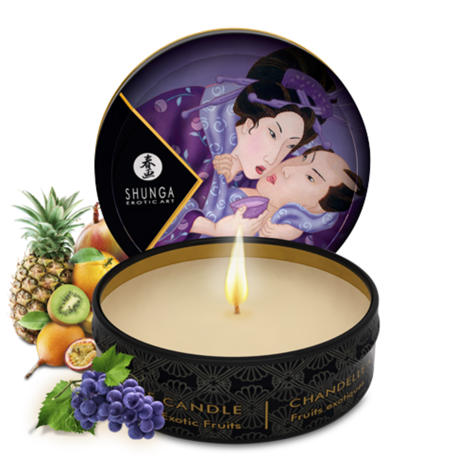 SHUNGA SHUNGA - MINI MASSAGE CANDLE LIBIDO / EXOTIC FRUITS (30ML/1OZ)