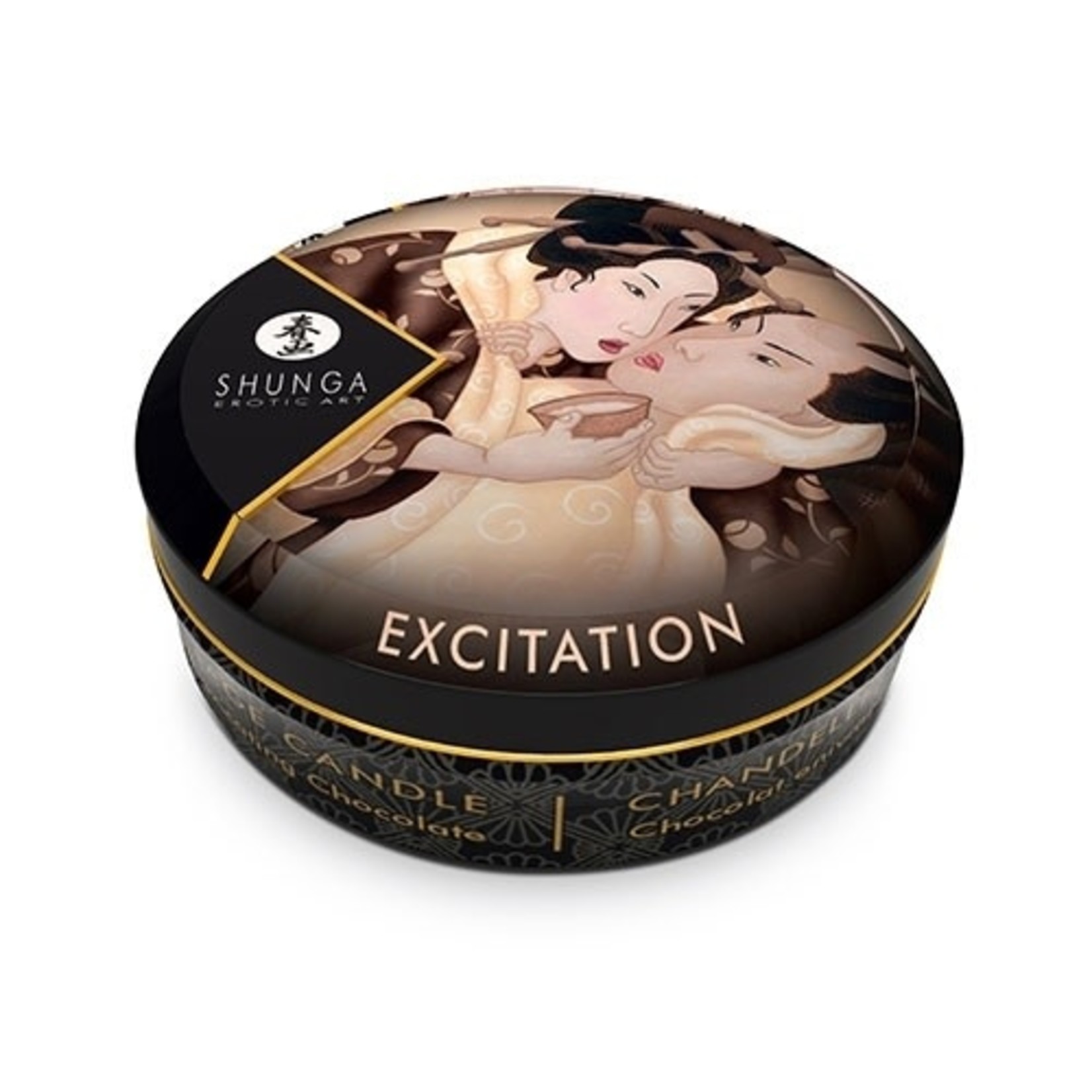 SHUNGA SHUNGA - MINI MASSAGE CANDLE EXCITATION / INTOXICATING CHOCOLATE (30ML/1OZ)