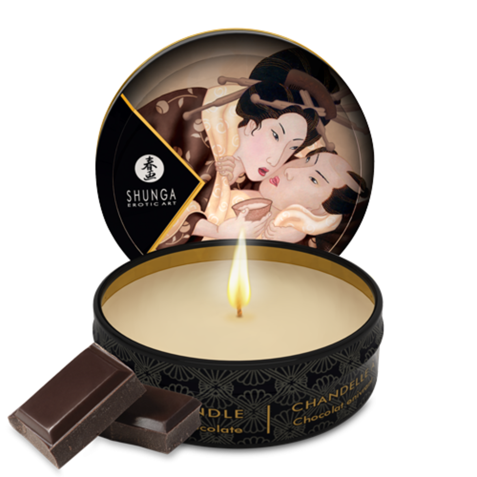 SHUNGA SHUNGA - MINI MASSAGE CANDLE EXCITATION / INTOXICATING CHOCOLATE (30ML/1OZ)