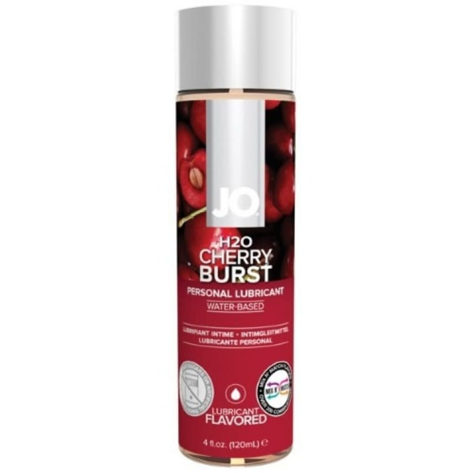 SYSTEM JO JO H2O - CHERRY - LUBRICANT 4 FLOZ / 120 ML