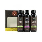 EARTHLY BODY EARTHLY BODY - MASSAGE OIL GIFT SET OF THREE 2OZ (NAKED IN THE WOODS, SKINNY DIP, GUAVALAVA)