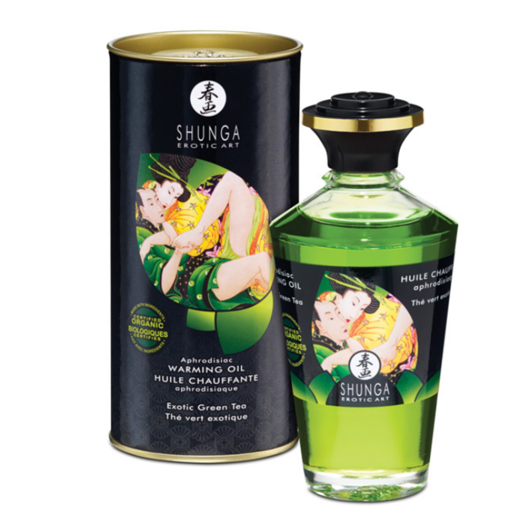 SHUNGA SHUNGA APHRODISIAC OILS ORGANICA EXOTIC GREEN TEA (2311)