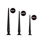 HOSED SLIM TAPERED ANAL HOSE TRAINING SET