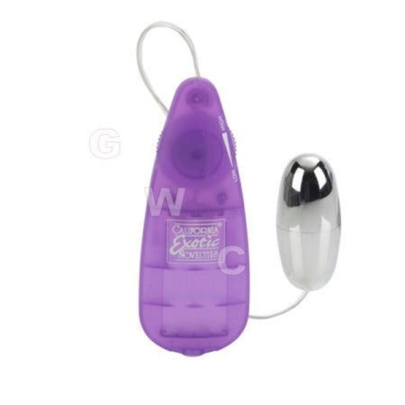 CALEXOTICS SLIM TEARDROP BULLET - PURPLE