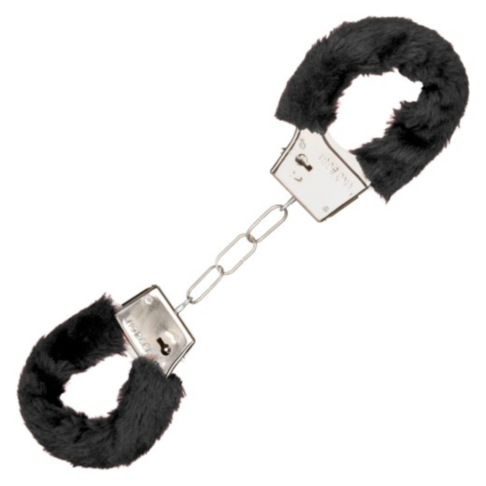 CALEXOTICS PLAYFUL FURRY CUFFS - BLACK