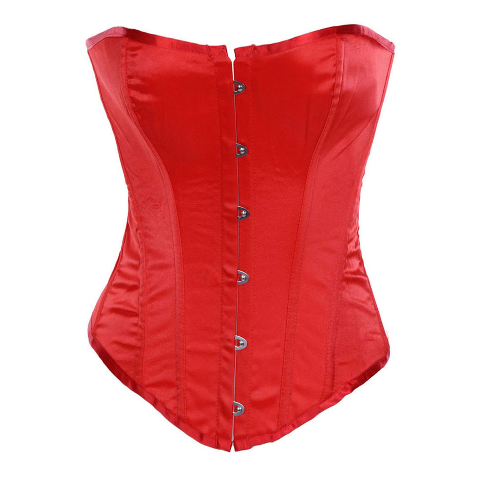 CLASSIC OVERBUST CORSET RED LARGE