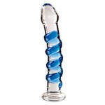 PIPEDREAM ICICLES NO. 5 - CLEAR/BLUE