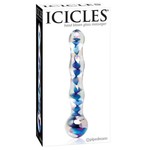 PIPEDREAM ICICLES NO. 8 - CLEAR/BLUE