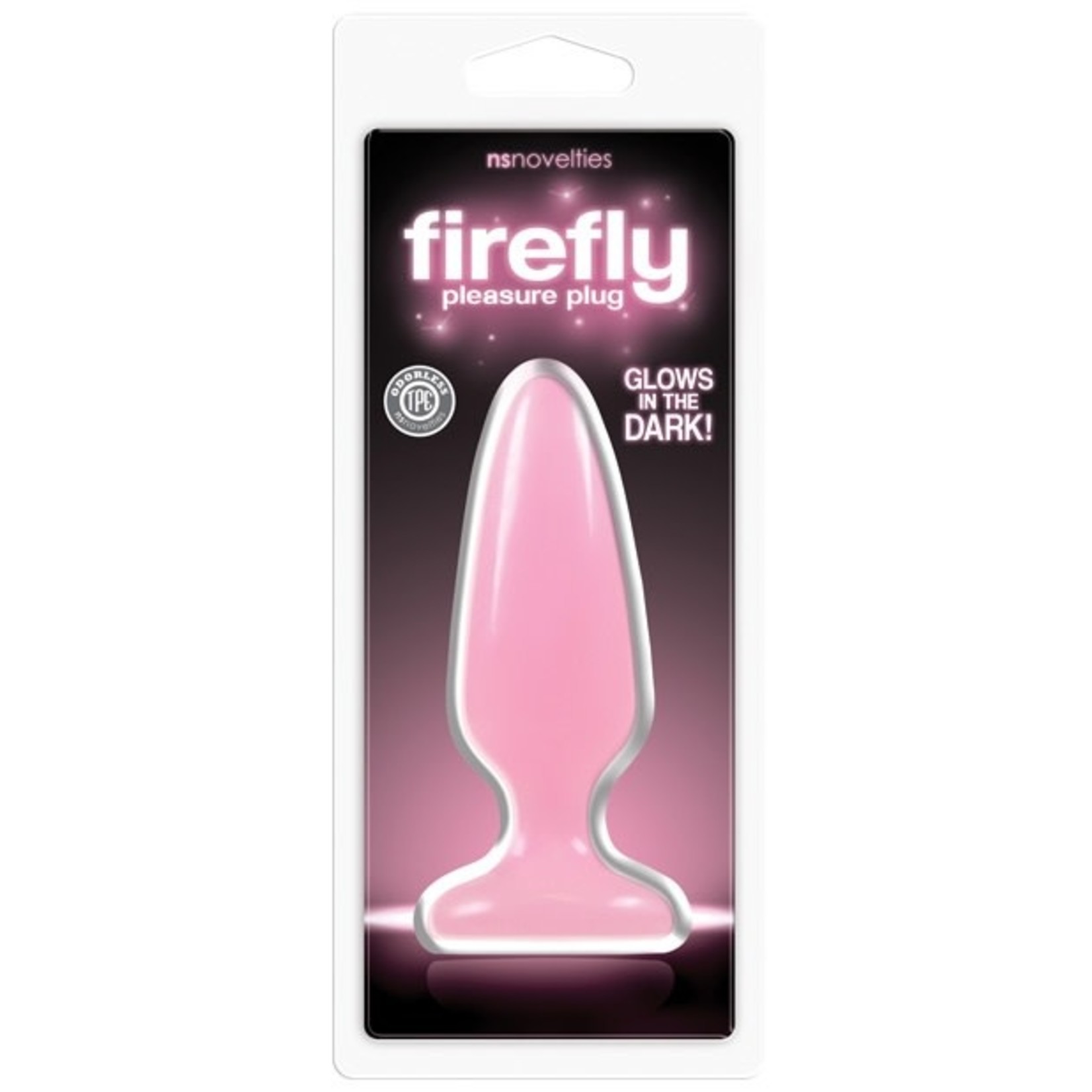 NS NOVELTIES NS - FIREFLY - PLEASURE PLUG - MEDIUM - PINK