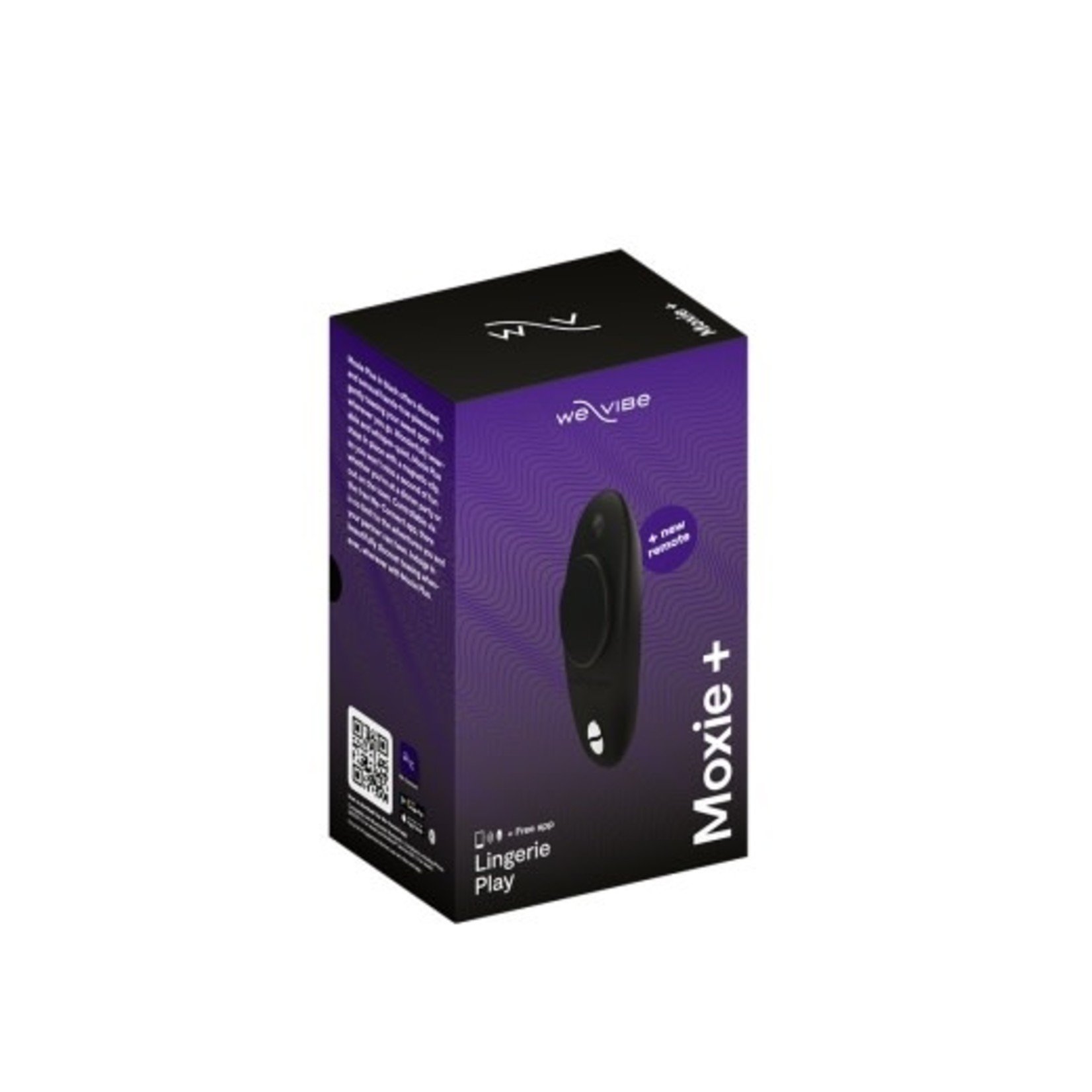 WE-VIBE WE-VIBE MOXIE+ - WEARABLE CLITORAL VIBRATOR - BLACK